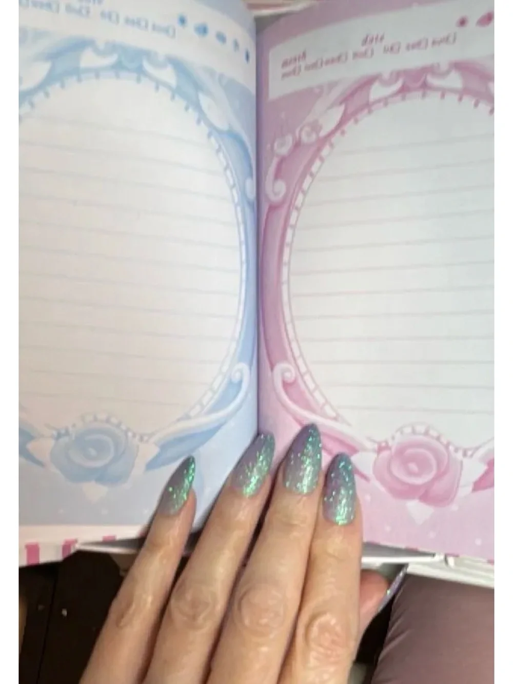 Hello Kitty diary book that has a bow adorned decorative locking box.